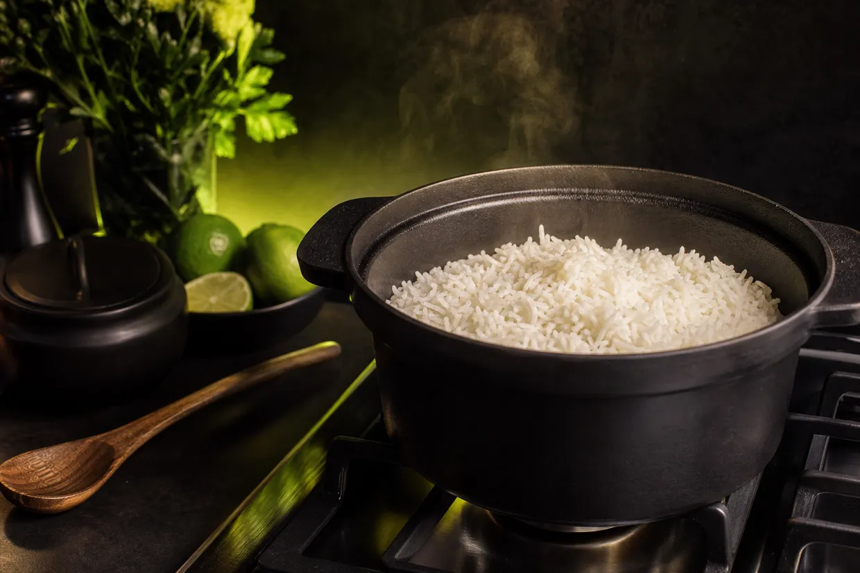 TOP 5 des astuces pour cuire du riz sans qu'il colle ni accroche à la casserole