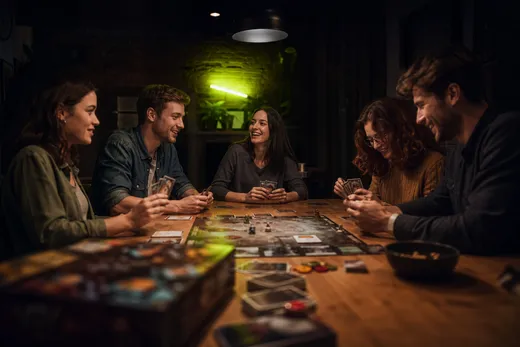 TOP 5 des jeux de société pour une soirée entre amis qui détestent les règles compliquées